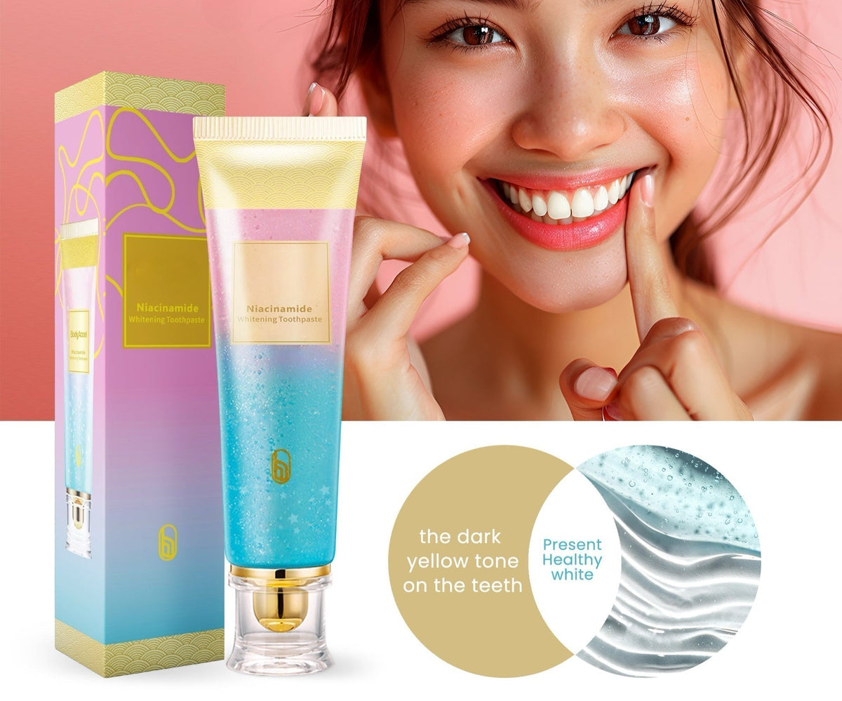 Niacinamide Whitening Toothpaste with Triple Whitening Complex