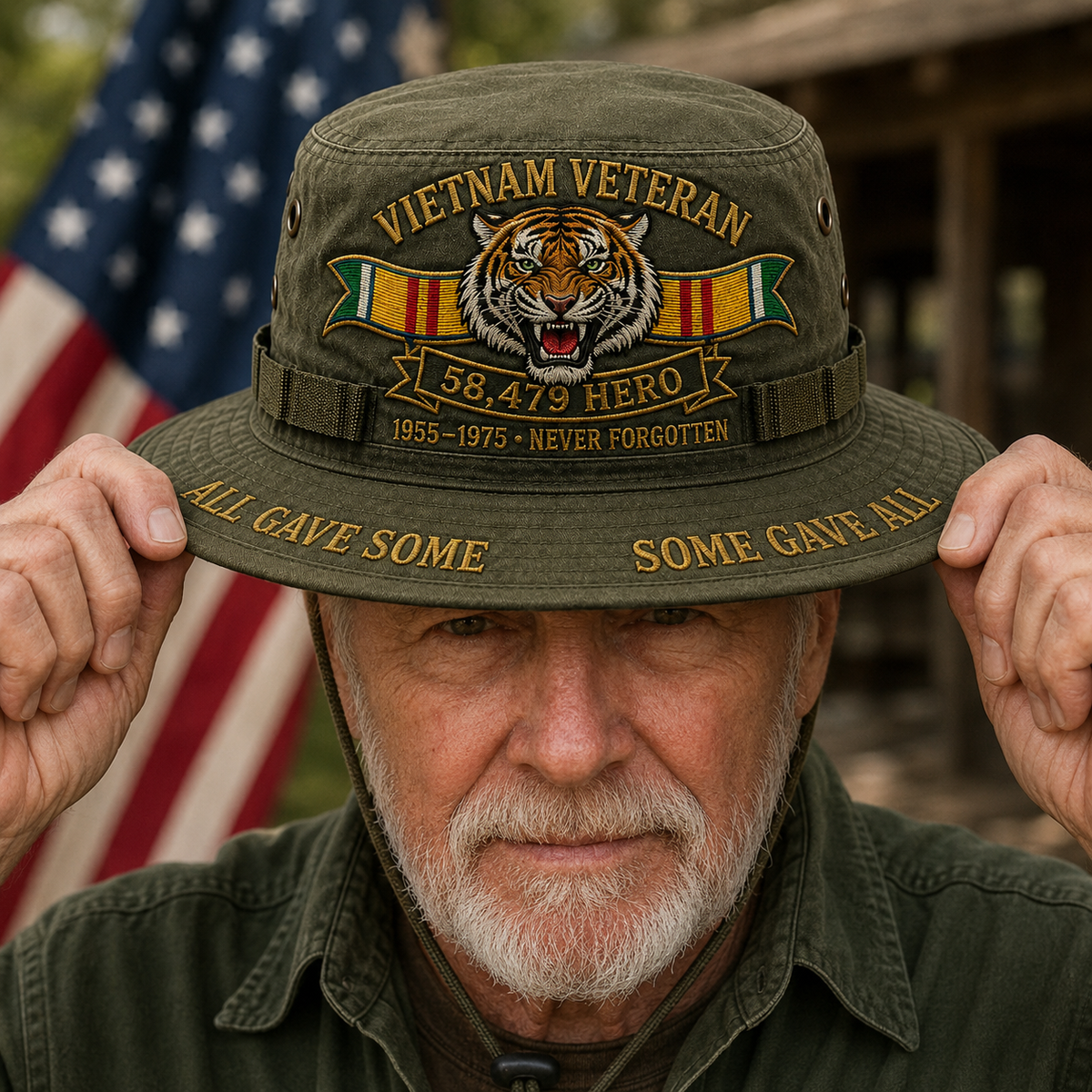 Vietnam Veteran Tribute Boonie Hat