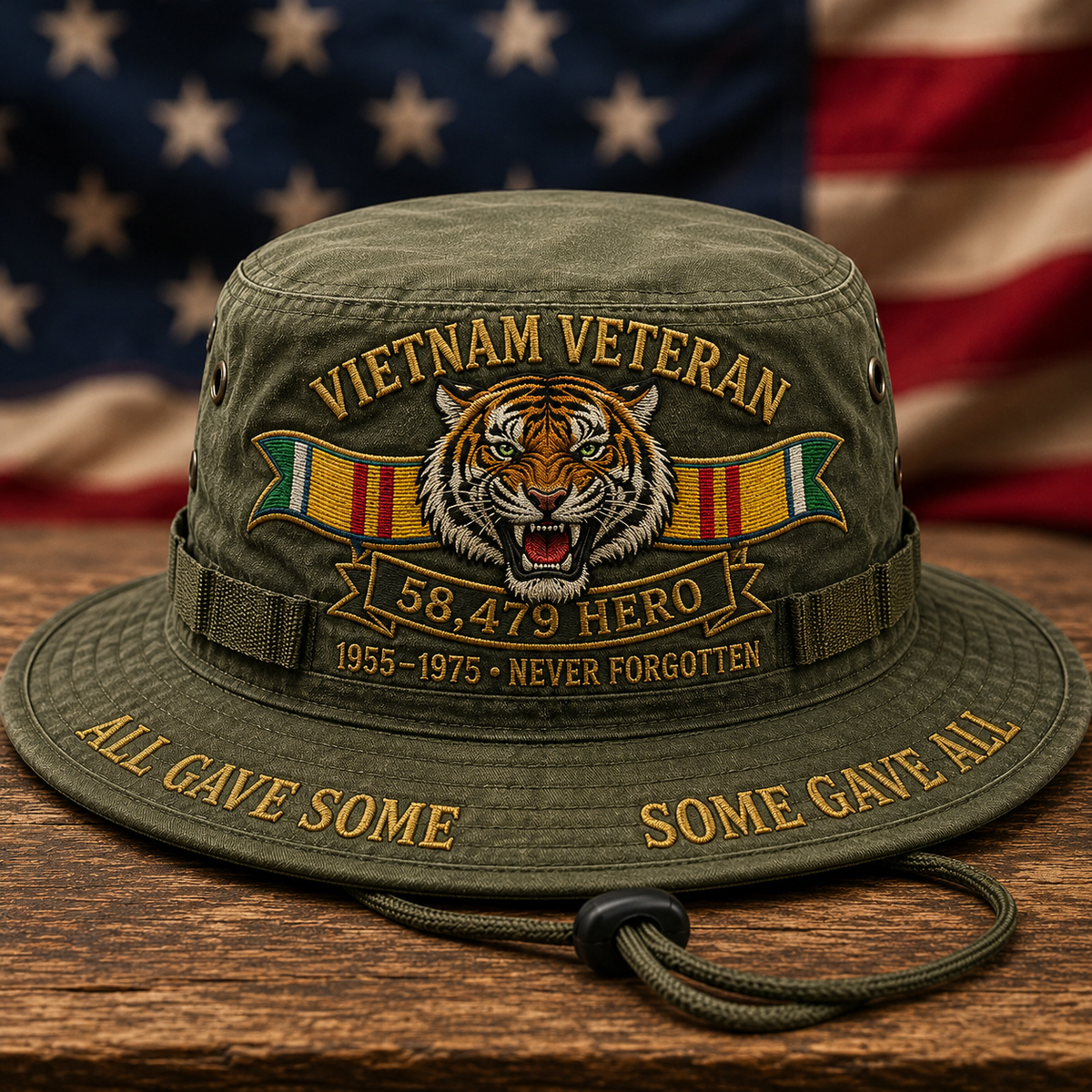 Vietnam Veteran Tribute Boonie Hat