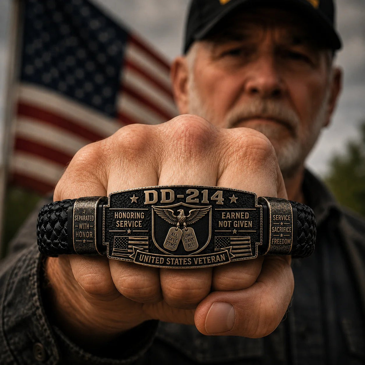 DD-214 Veteran Honour Bracelet