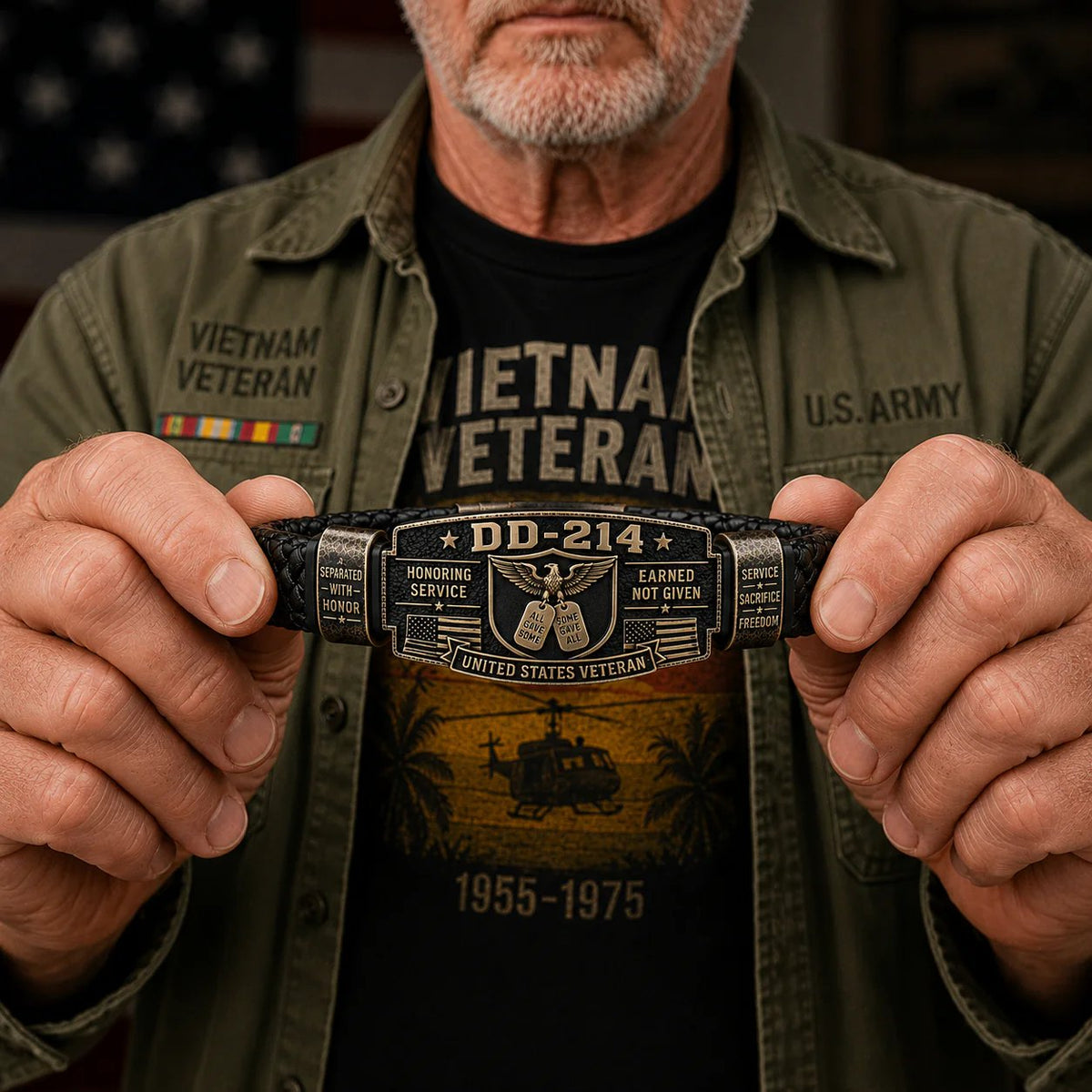 DD-214 Veteran Honour Bracelet