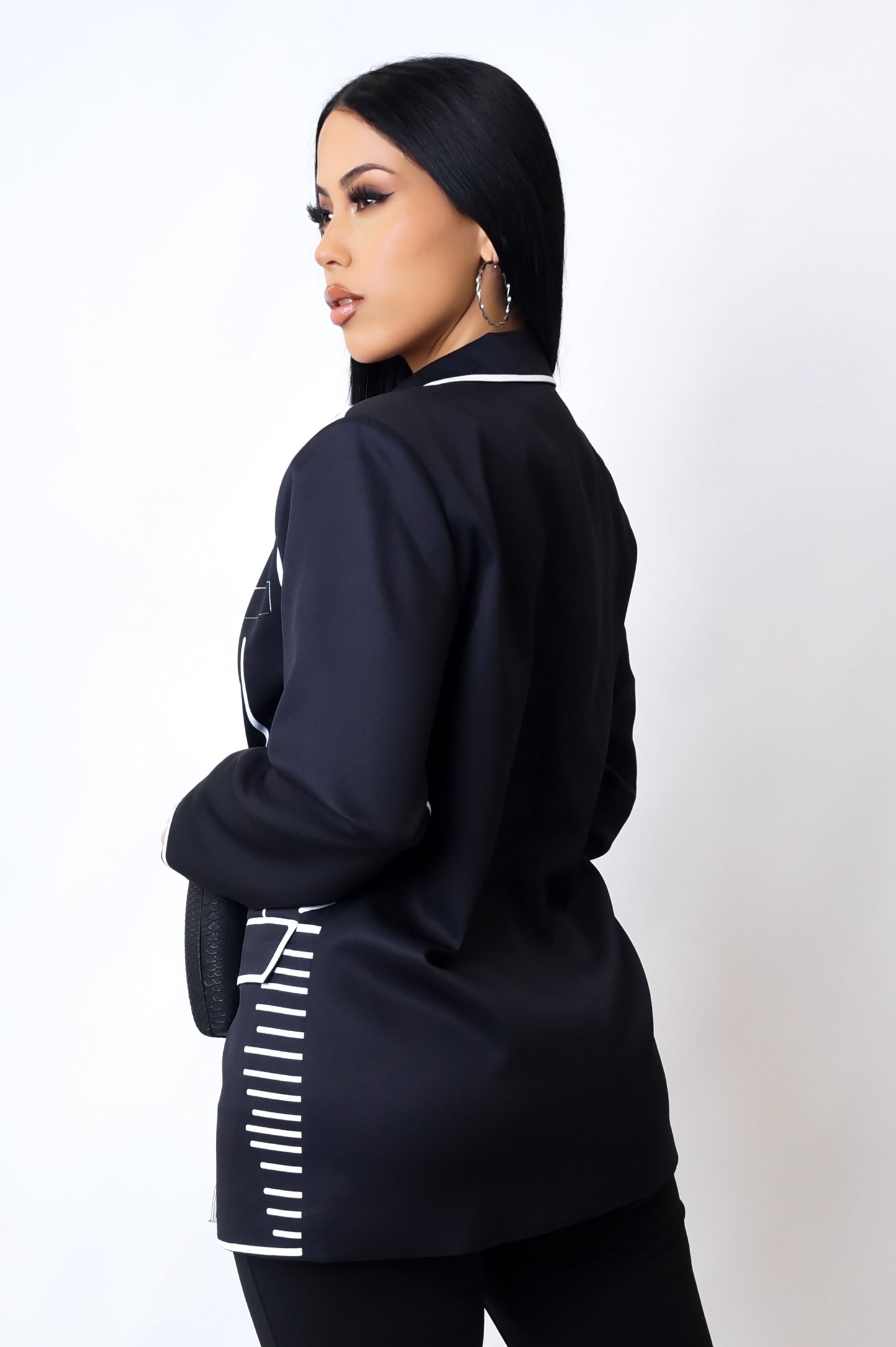 Perfection Blazer - Black By Tix Design Studio