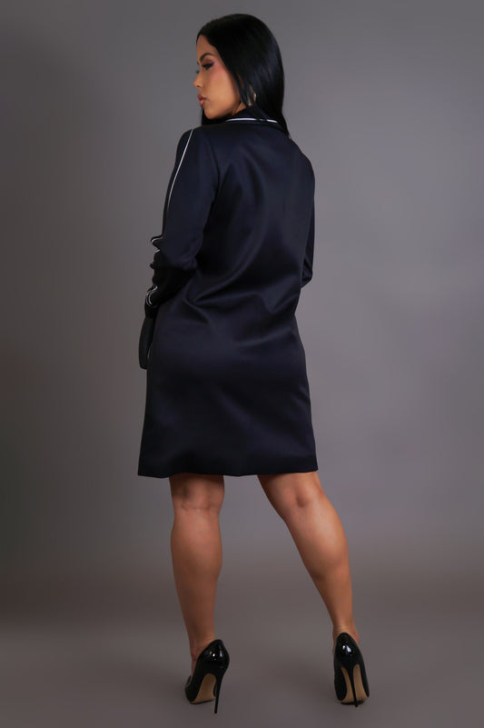 Not A Fan Blazer - Black By Tix Design Studio