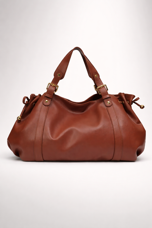 Large vegan leather Handbag for School | Mantova