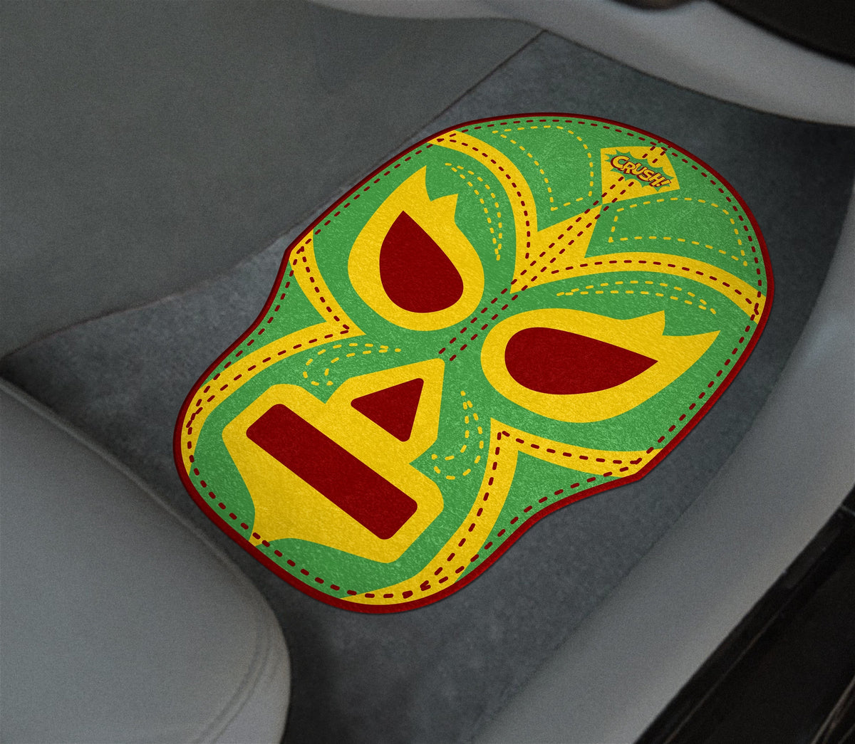 Luchador Scented Car Floor Mat