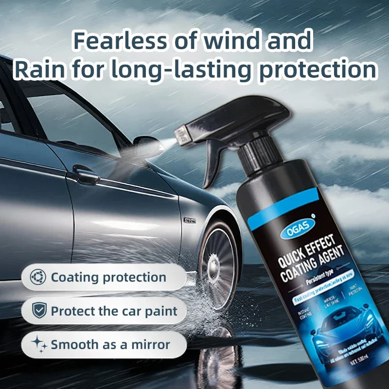 High-Gloss Nano Ceramic Coating for Car Body Restoration Protection Slippery Paint Surface Repair Treatment Car Care Product