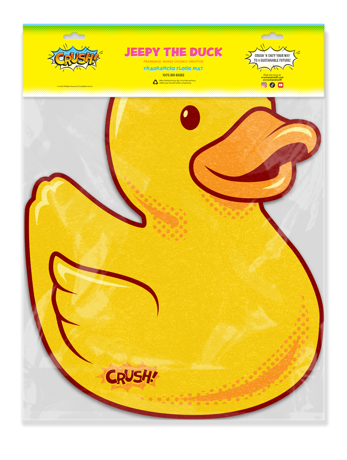 Duck Scented Car Floor Mat