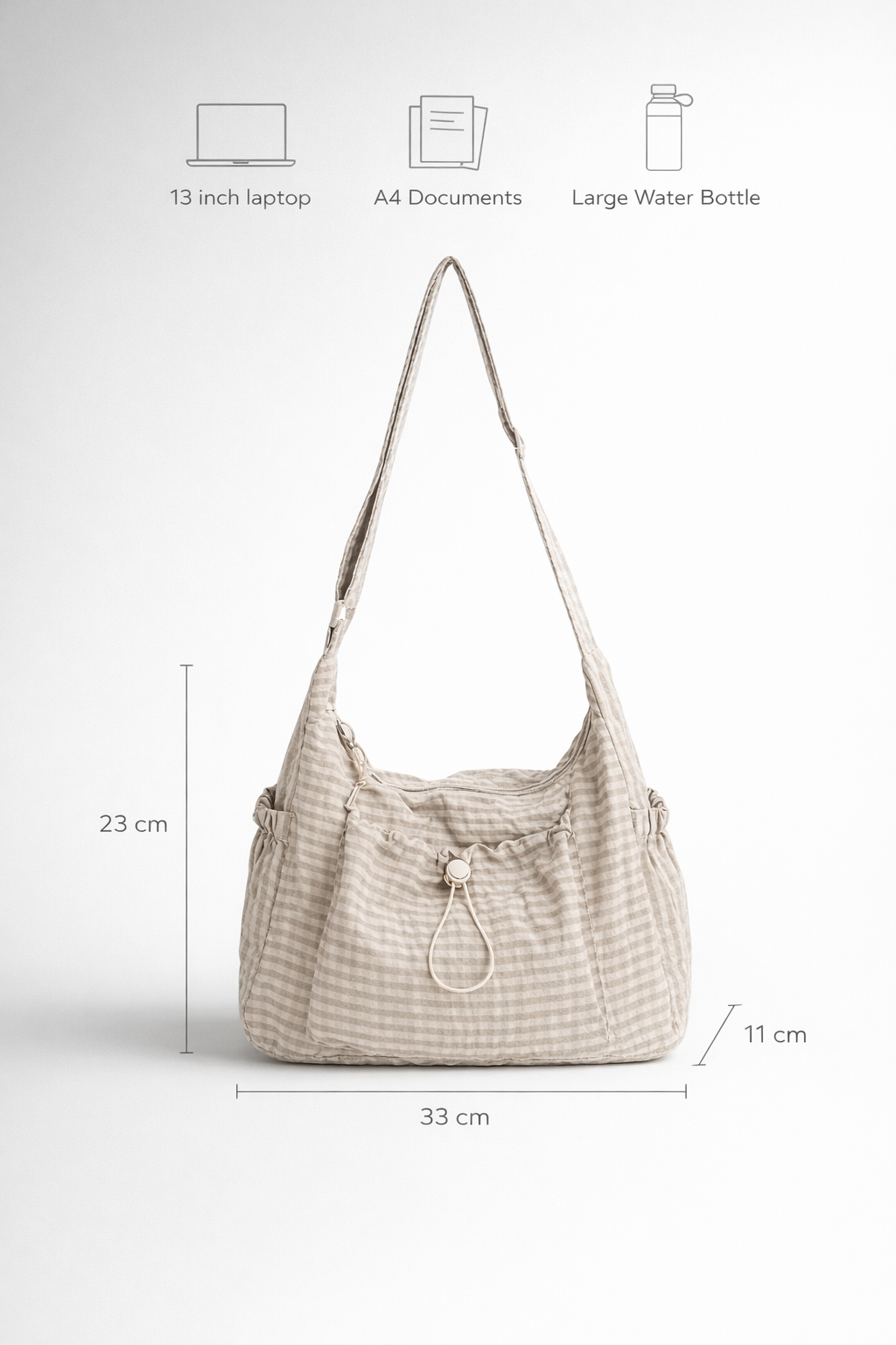 Ladies Nylon Handbag for School | PORTO