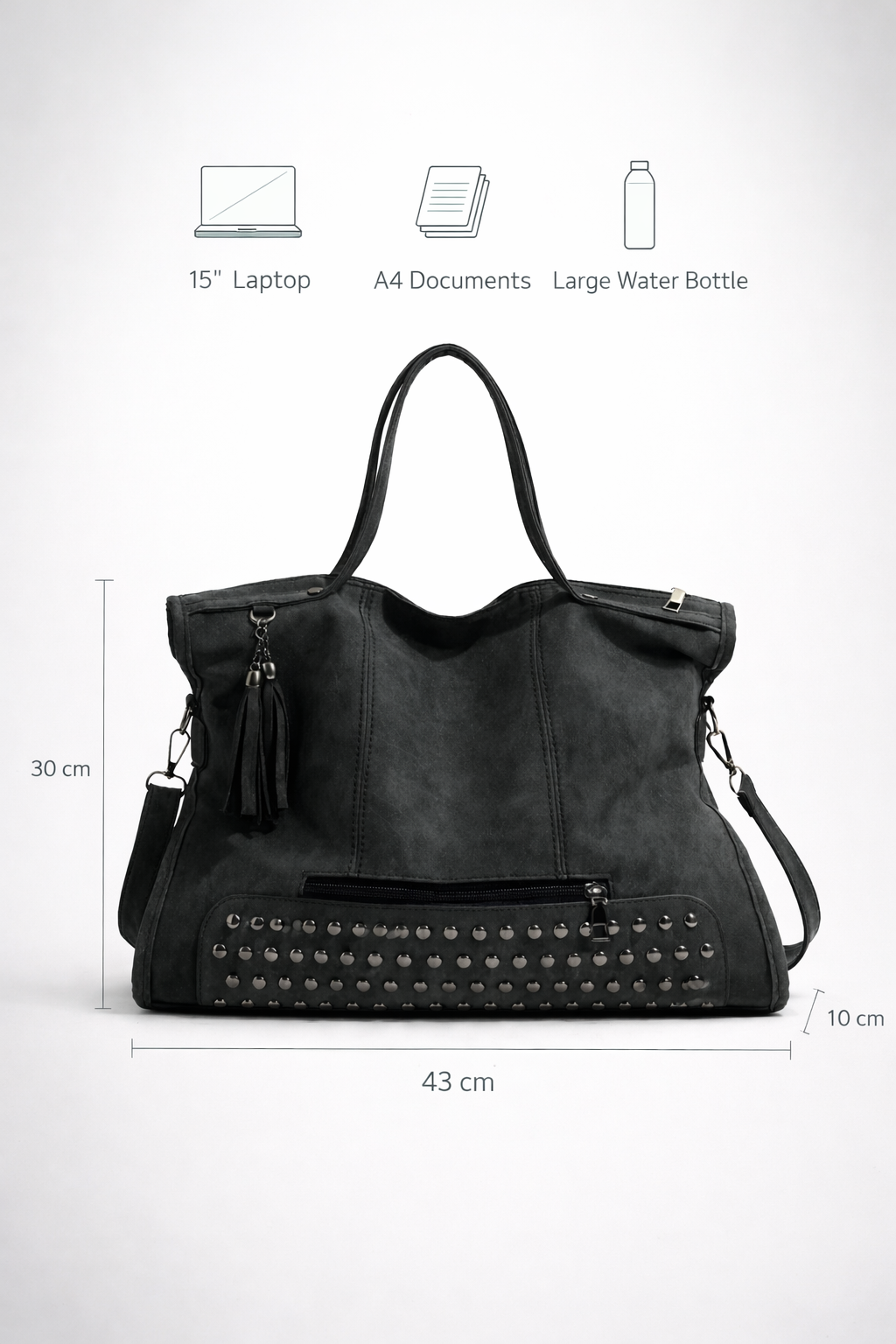 Large black work bag | CATANIA