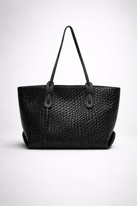 Large Vegan leather bag for work | The GENOVA