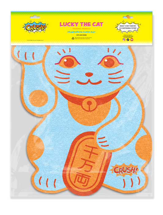 Lucky Cat Scented Car Floor Mat