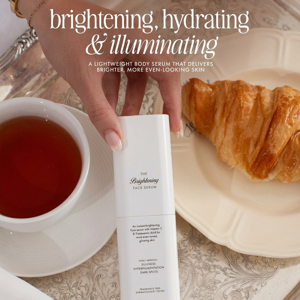 Brightening Face Serum with Vitamin C & Tranexamic Acid for Dark Spots