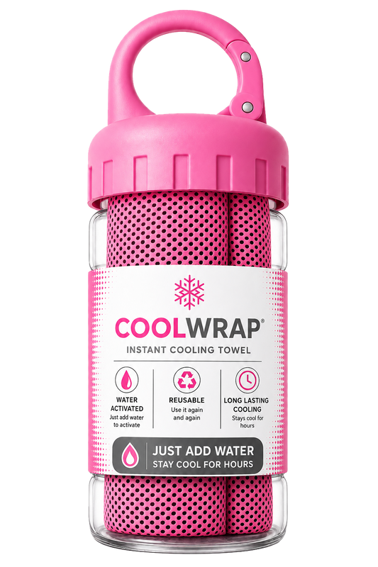 Pink Instant Cooling Towel