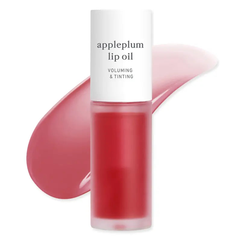 Korean Apple Lip Oil and Lip Stain, Glossy, Tinting, Long-Lasting