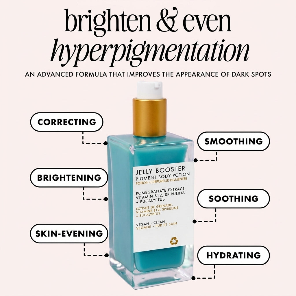 Jelly Booster Pigment Body Potion with Vitamin B12 for Pigmentation & Dark Spots