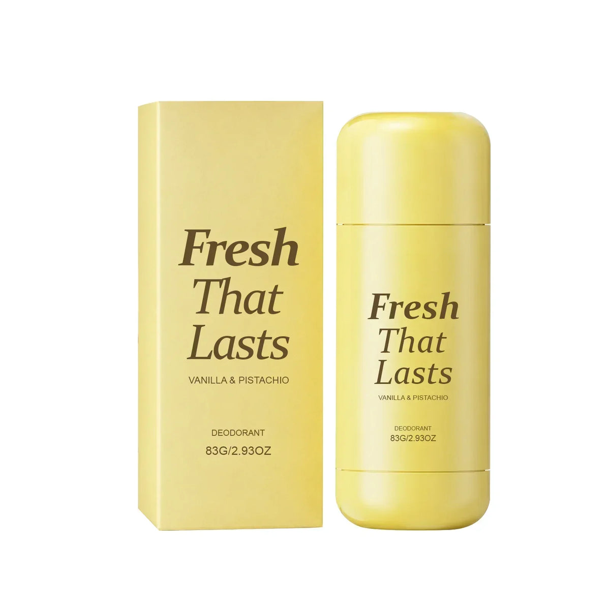 Deodorant Vanilla & Pistachio Fresh That Lasts | 24 Hour Odor Control, No Aluminum, Baking Soda, Parabens, Phthalates, Ethanol | Brightening & Smoothing for Dark Underarms with Kojic Acid & Turmeric | Korean Skincare, K-Beauty