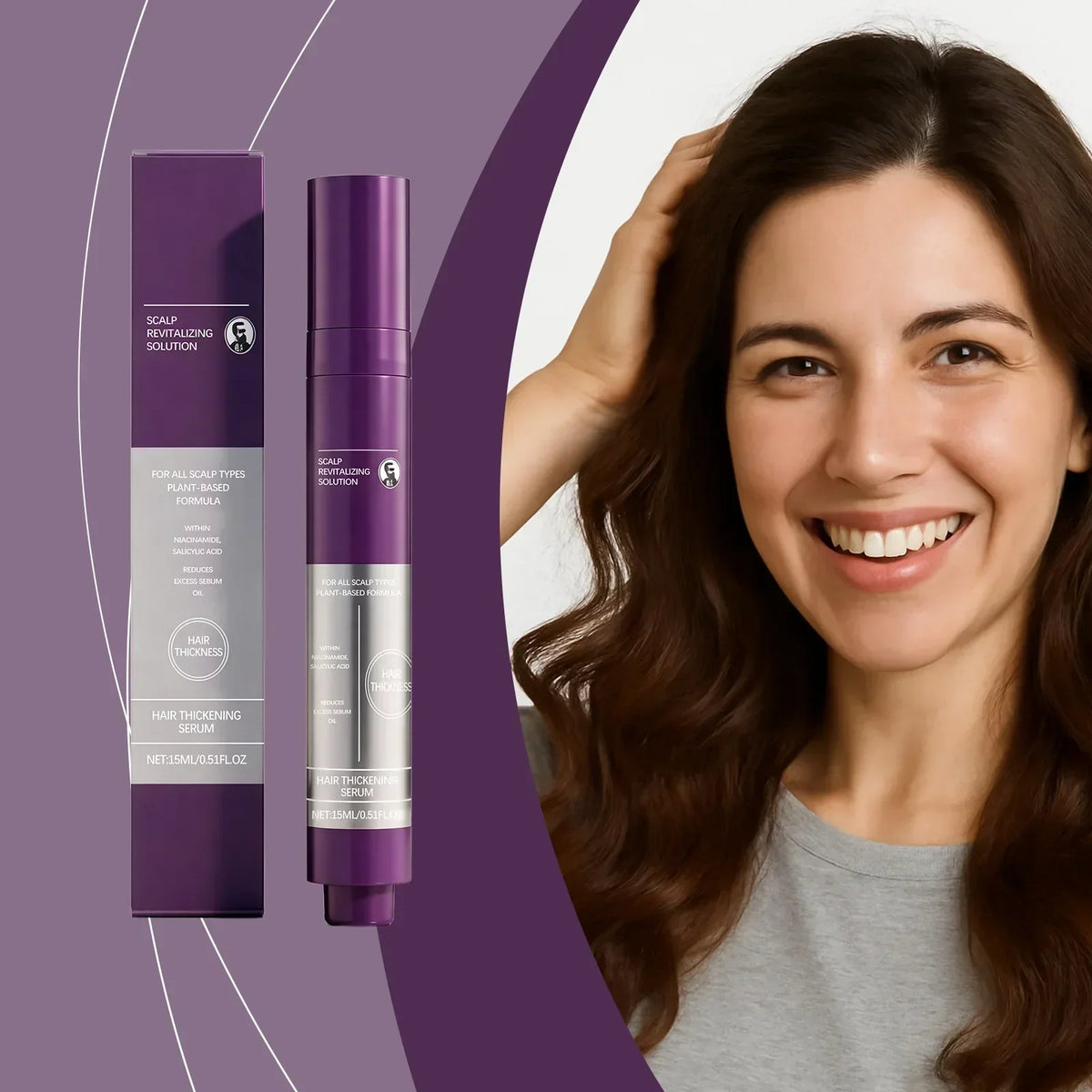 Nourishing Hair Serum 15ml – Smoothing Anti-Frizz Hair Essence for Shine