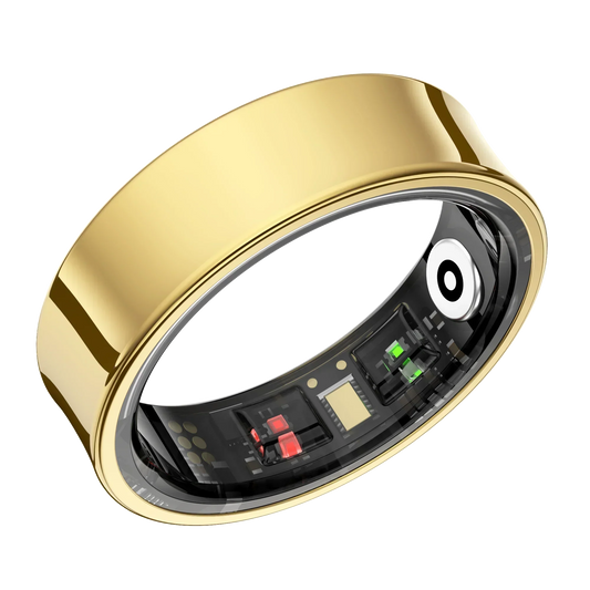 Smart Ring Activity and Sleep Tracker with Heart Rate, Blood Oxygen and Temperature Monitoring