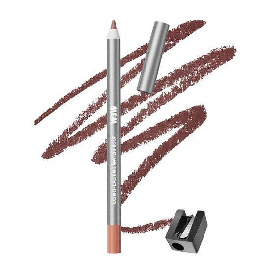 Waterproof Matte Lip Liner Pencil – Long-Lasting Wooden Lip Pencil in 8 Shades