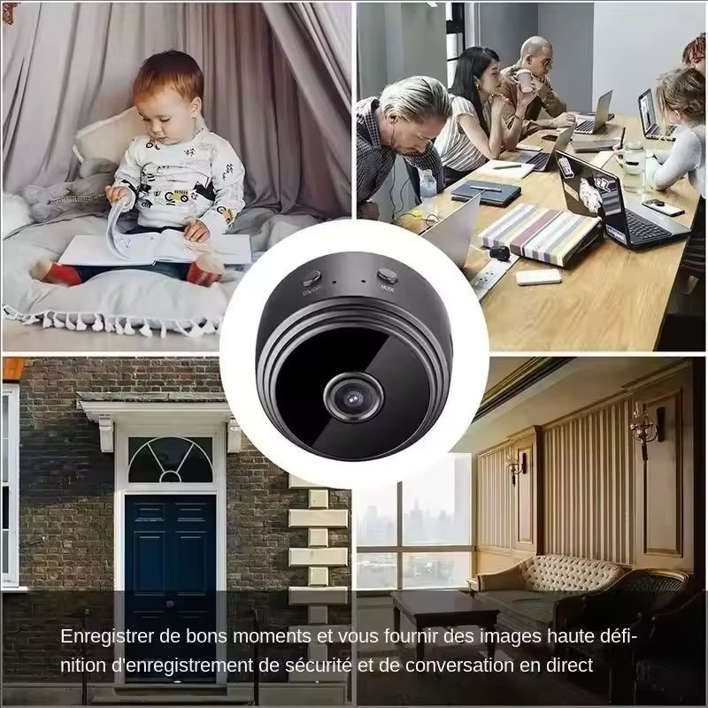 WiFi Mini Camera + BlackStone Electric Shaver Combo