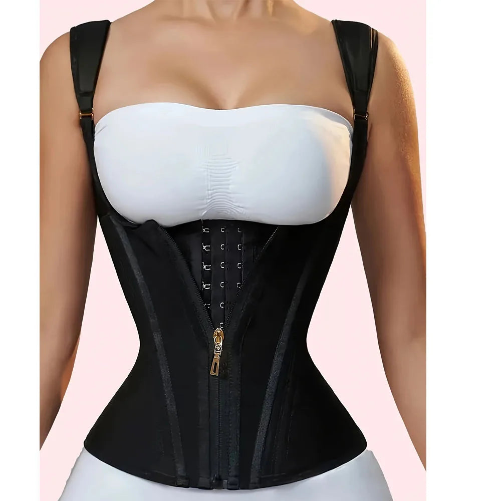 Women's Waist Shapewear Vest with Adjustable Shoulder Straps – Firm Control Girdle, S–XXXL