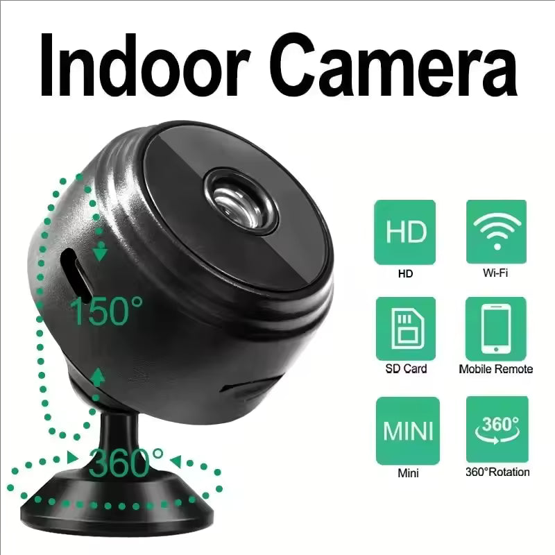 WiFi Mini Camera + BlackStone Electric Shaver Combo