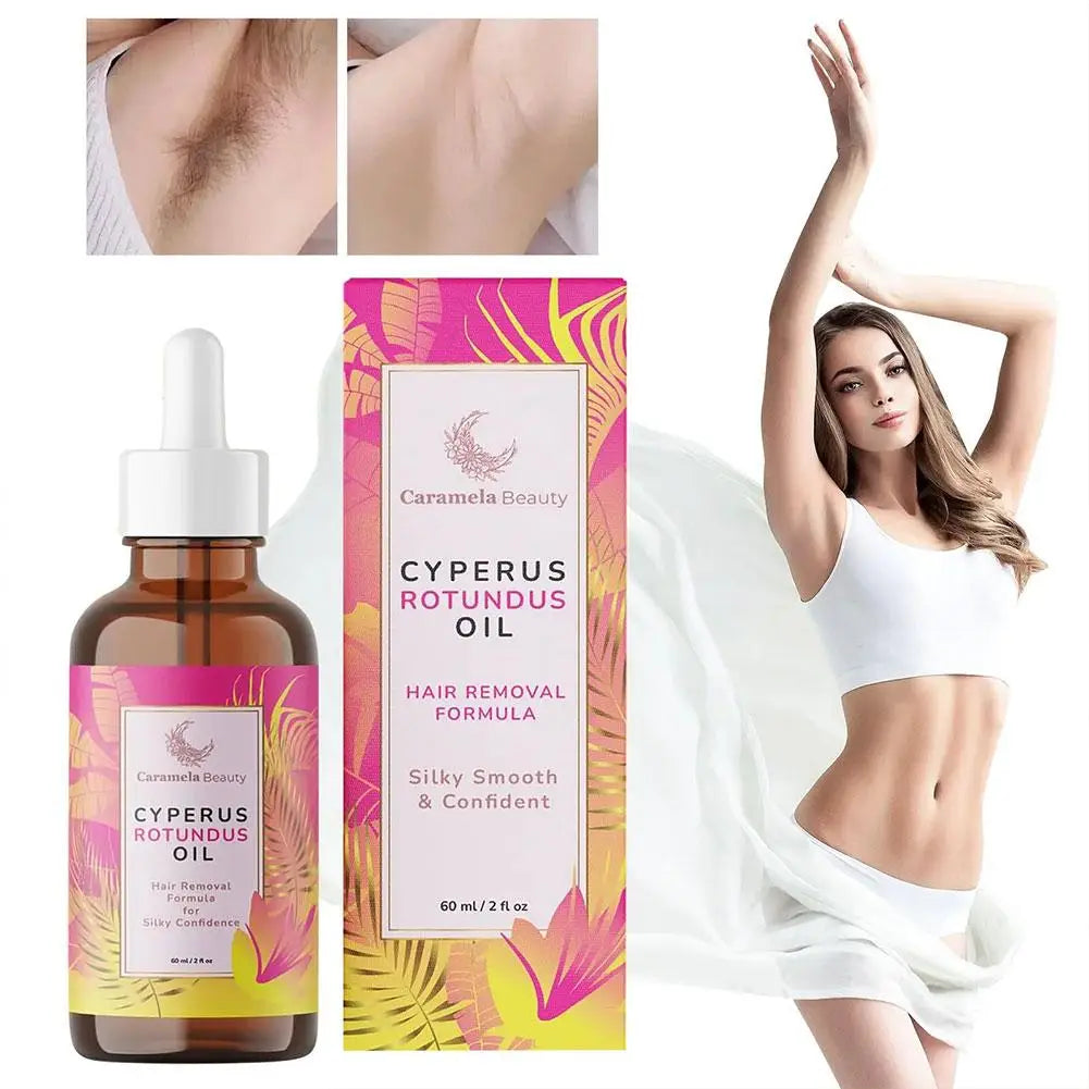 Cyperus Rotundus Oil 60ml – Moisturizing Skin Oil for After Hair Removal Care