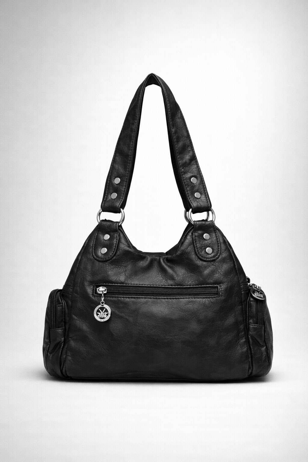Small black handbag for school | LIVORNO