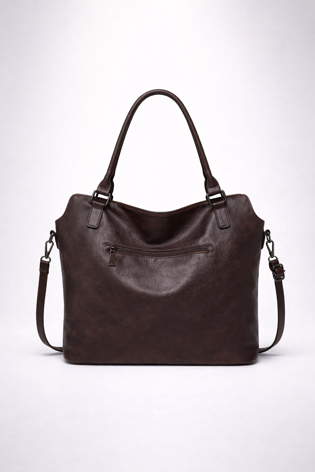 Soft vegan leather shoulder bag for school | Cuneo