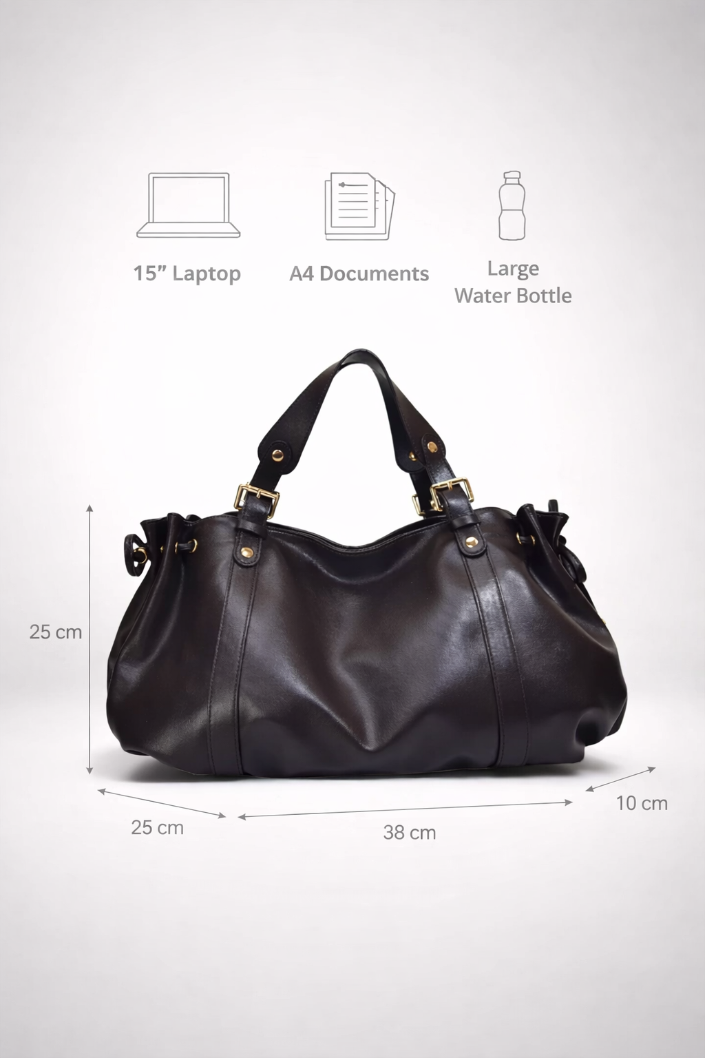 Structured large handbag for school | Mantova