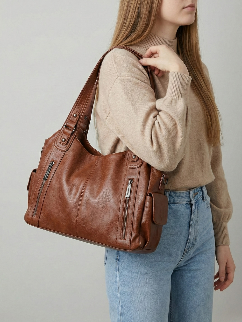 uni tote bag with laptop compartment | VENEZIA