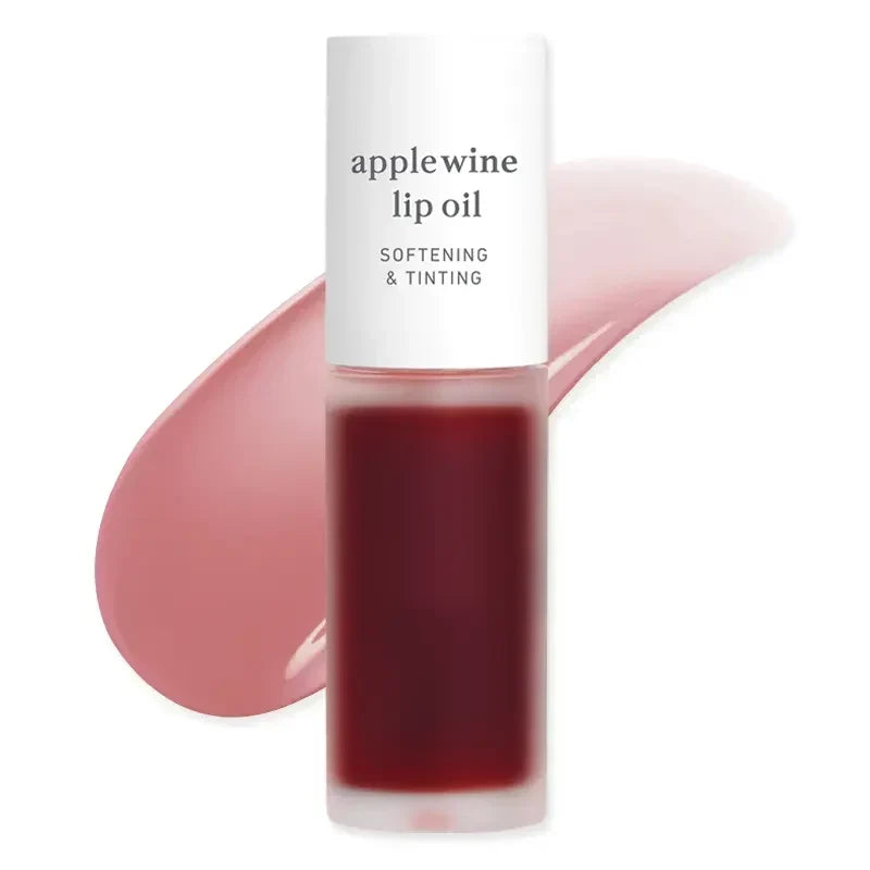Korean Apple Lip Oil and Lip Stain, Glossy, Tinting, Long-Lasting