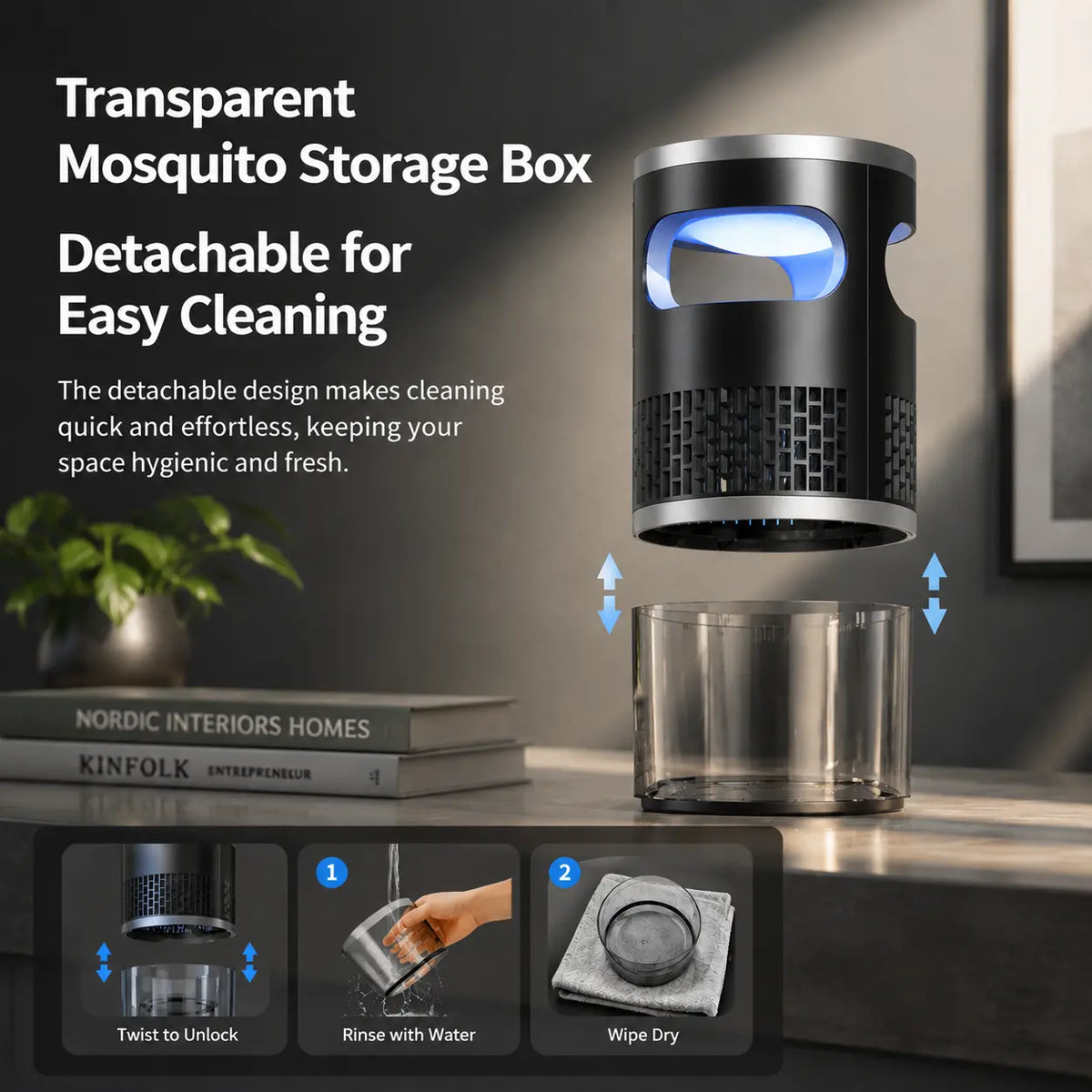 UV Light Indoor Insect Trap