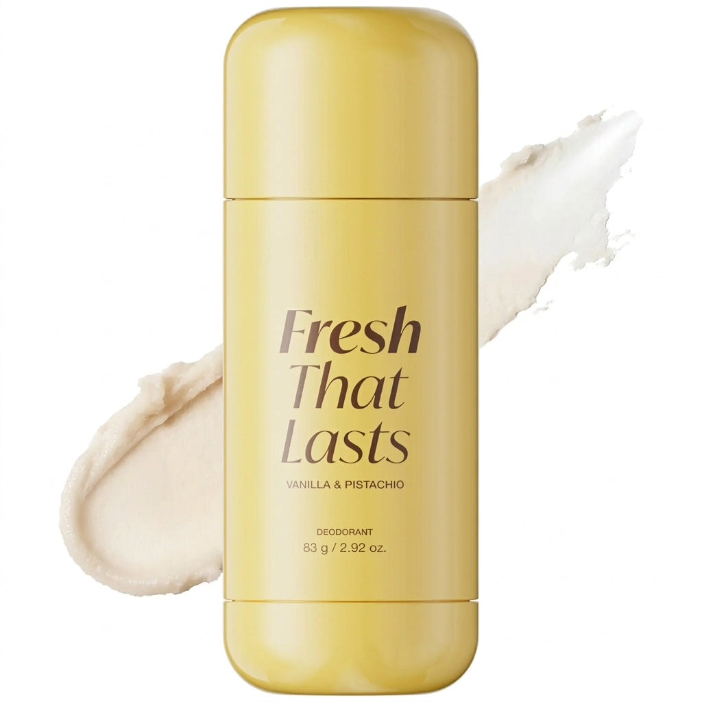 Deodorant Vanilla & Pistachio with Kojic Acid & Turmeric, 24H Odor Control