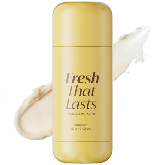 Deodorant Vanilla & Pistachio with Kojic Acid & Turmeric, 24H Odor Control