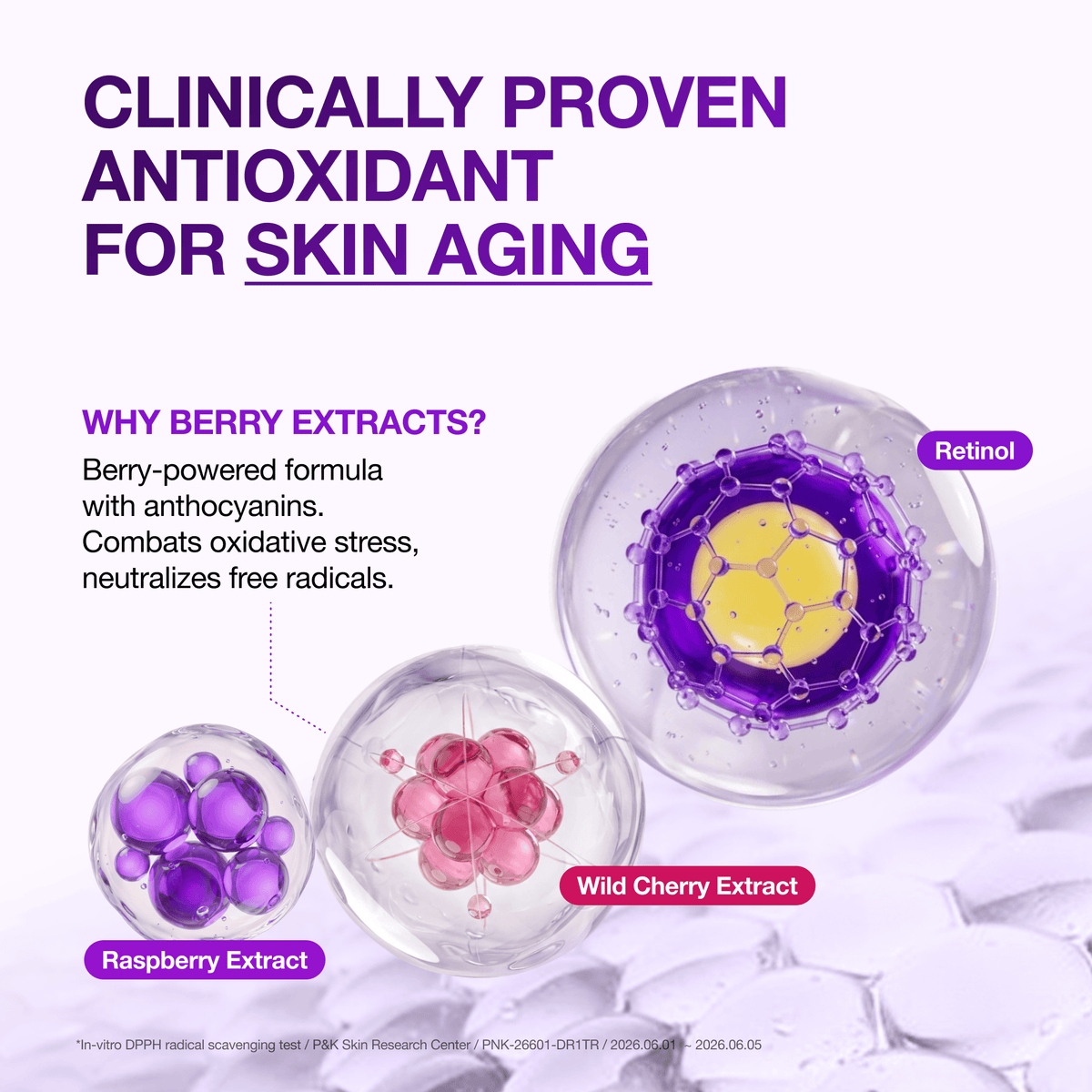 Retinol Berry Revitalizing Eye Patch for Fine Lines & Dark Circles