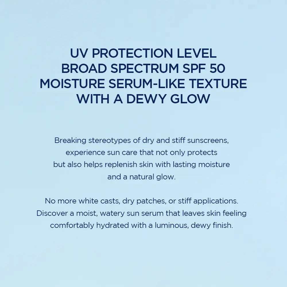 Hyalu-Cica Water-Fit Sun Serum SPF50 with Hyaluronic Acid