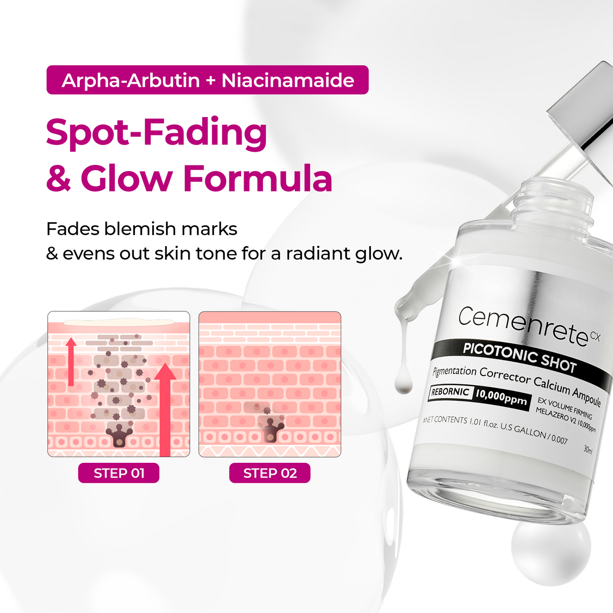 Lumi Pore & Spot Care Serum Duo Set for Pores, Dark Spots & Pigmentation