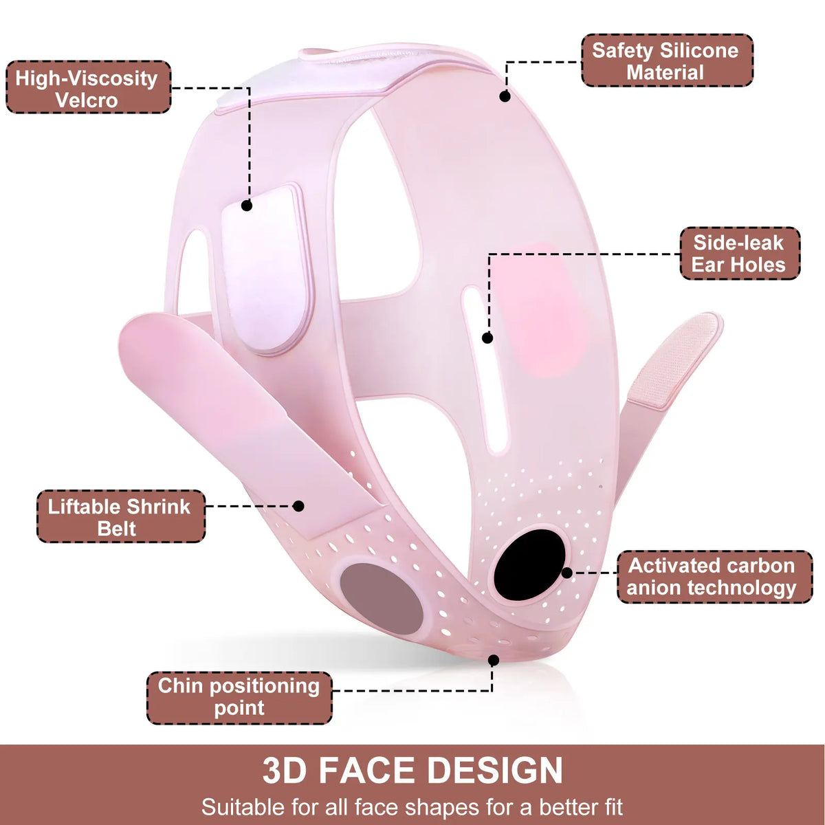 Double Chin Reducer V Line Face Lifting Strap for Women and Men