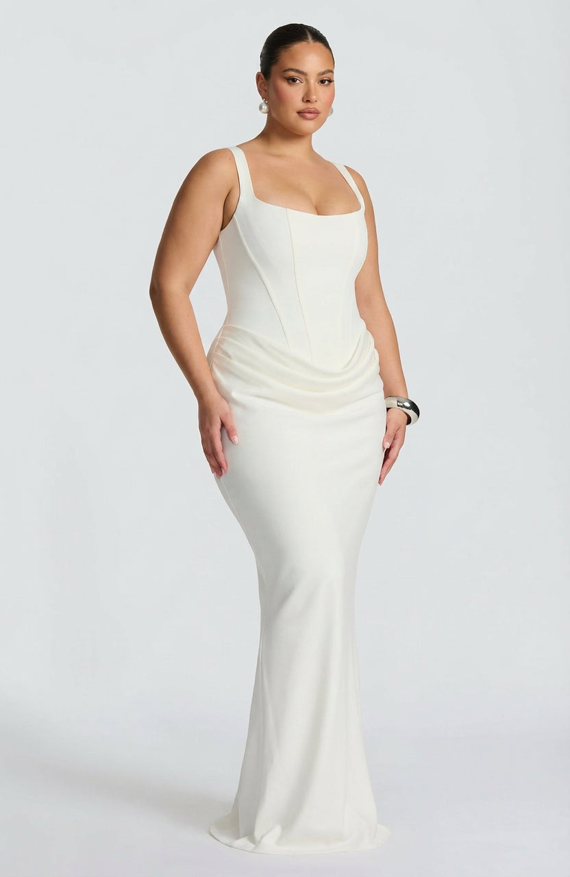 Square Neck Maxi Dress