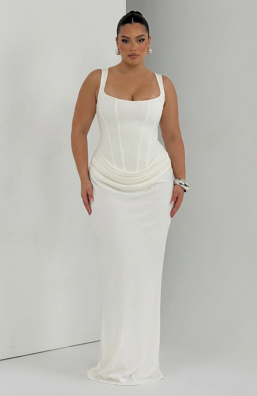 Square Neck Maxi Dress