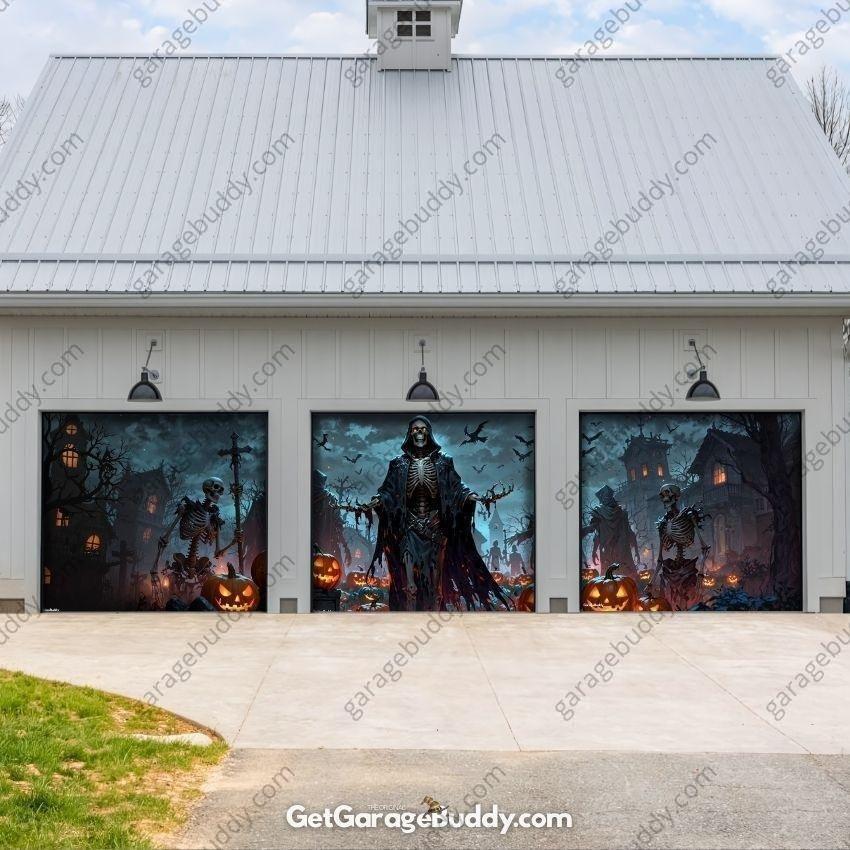 Halloween Garage Door Covers