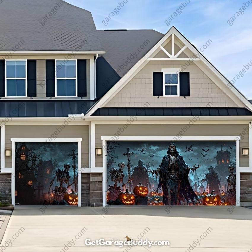 Halloween Garage Door Covers