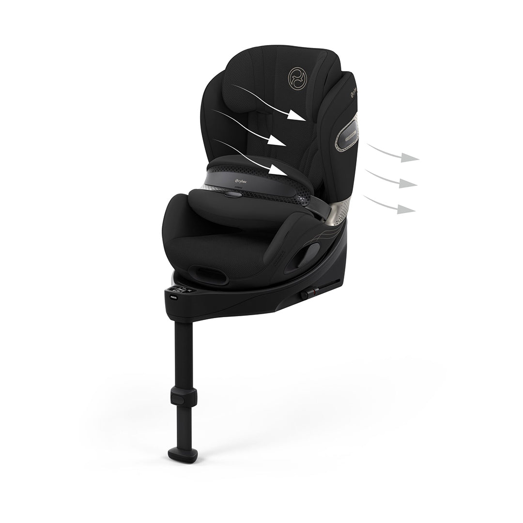 CYBEX Anoris S Style Car Seat with Airbag - Sepia Black