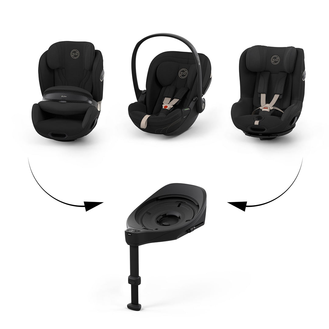 CYBEX Anoris Si Style Car Seat with Airbag - Sepia Black