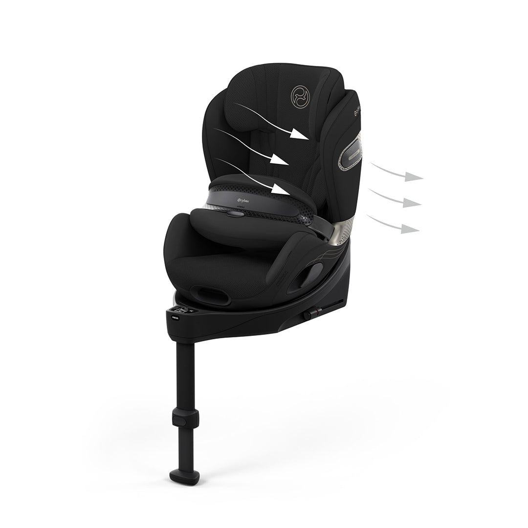 CYBEX Anoris Si Style Car Seat with Airbag - Sepia Black