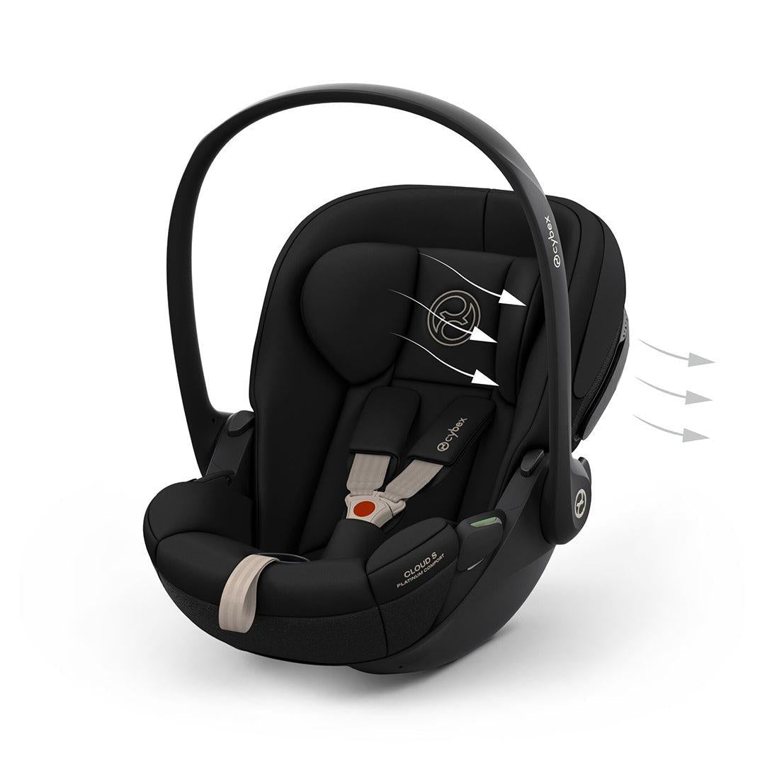 CYBEX Cloud S Comfort Car Seat - Sepia Black
