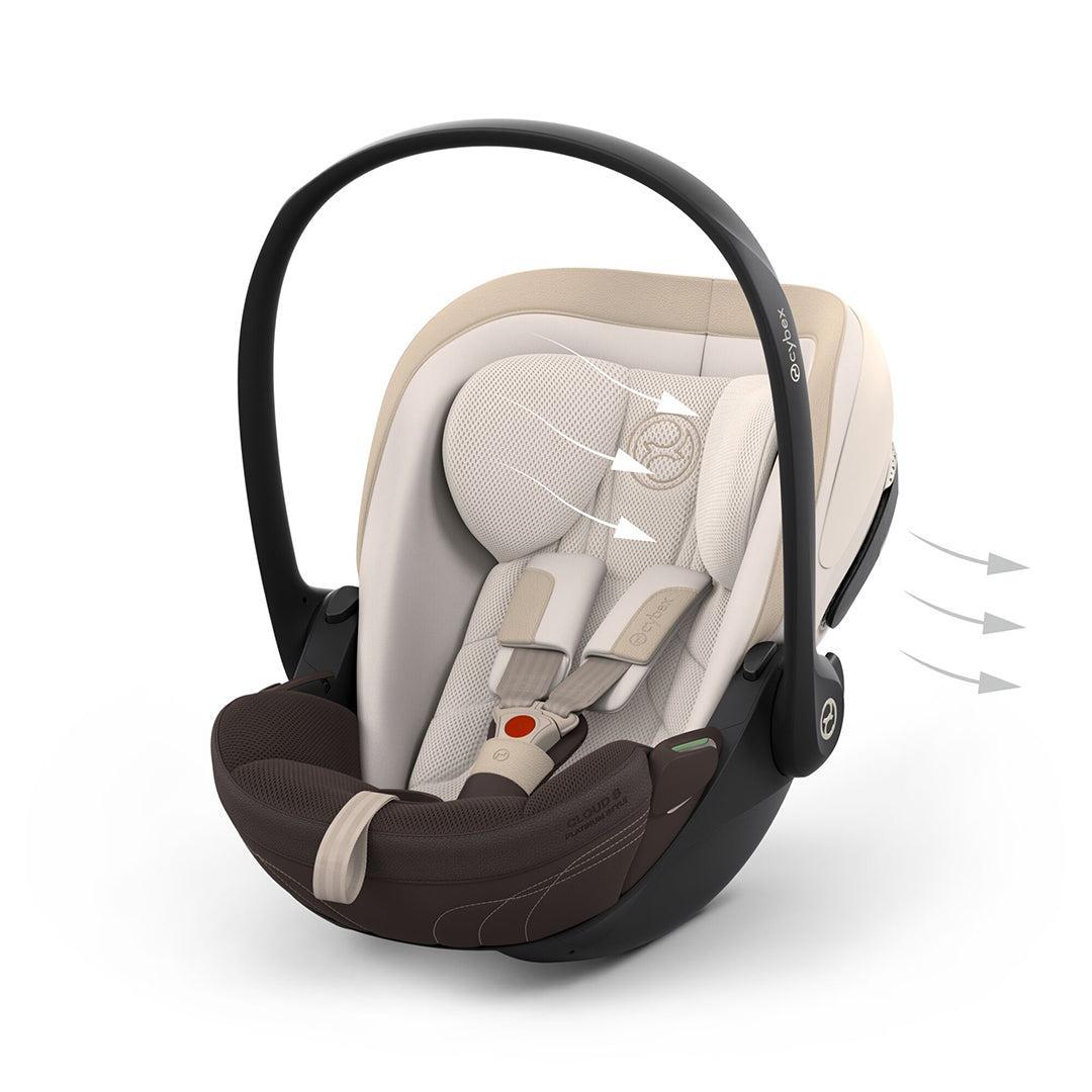 CYBEX Cloud S Style Car Seat - Amber Brown