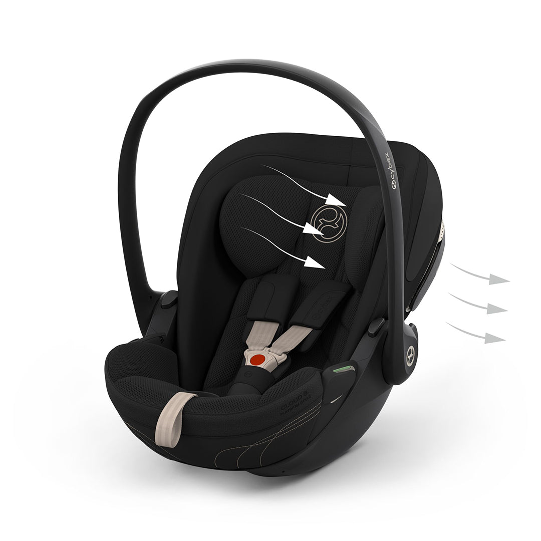 CYBEX Cloud S Style Car Seat - Sepia Black