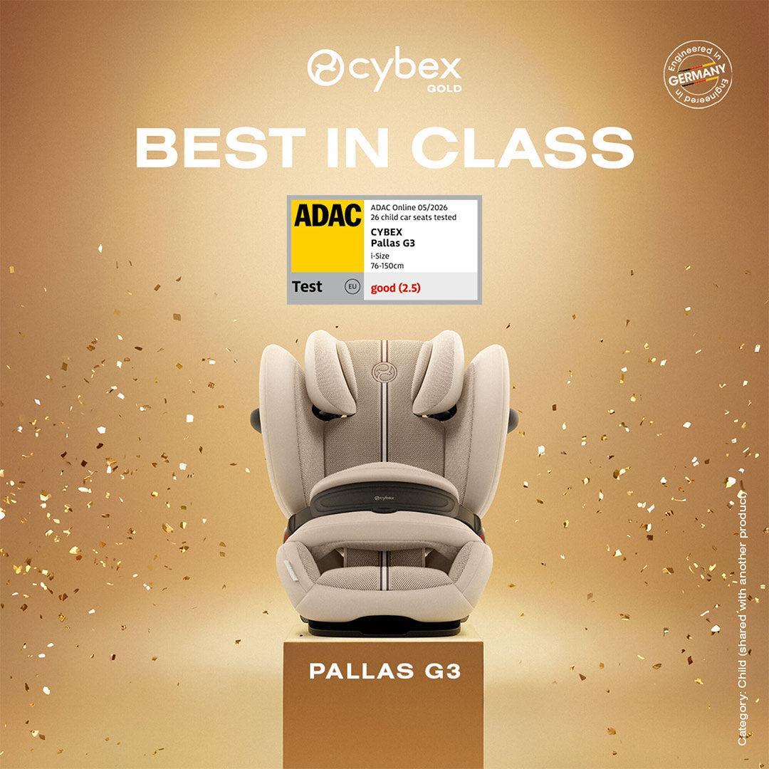 Outlet - CYBEX Pallas G3 Plus i-Size Car Seat - Moon Black
